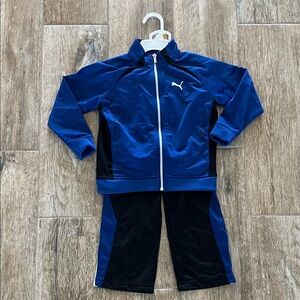 Puma Kids Boys 3T Jacket and Pants Set Tracksuit - New
